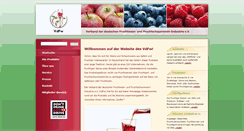 Desktop Screenshot of fruchtwein.org
