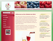 Tablet Screenshot of fruchtwein.org